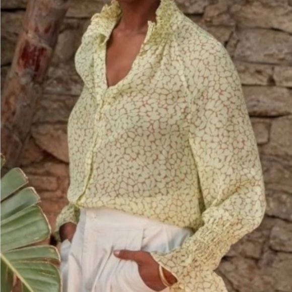 JOIE “Dea” top. Peasant style blouse. - Picture 2 of 13